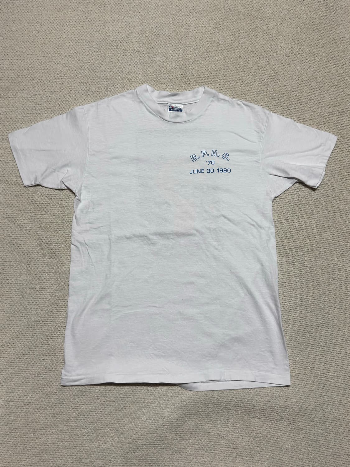 90s USA Hanes 싱글스티치 프린팅티 L 상품이미지1
