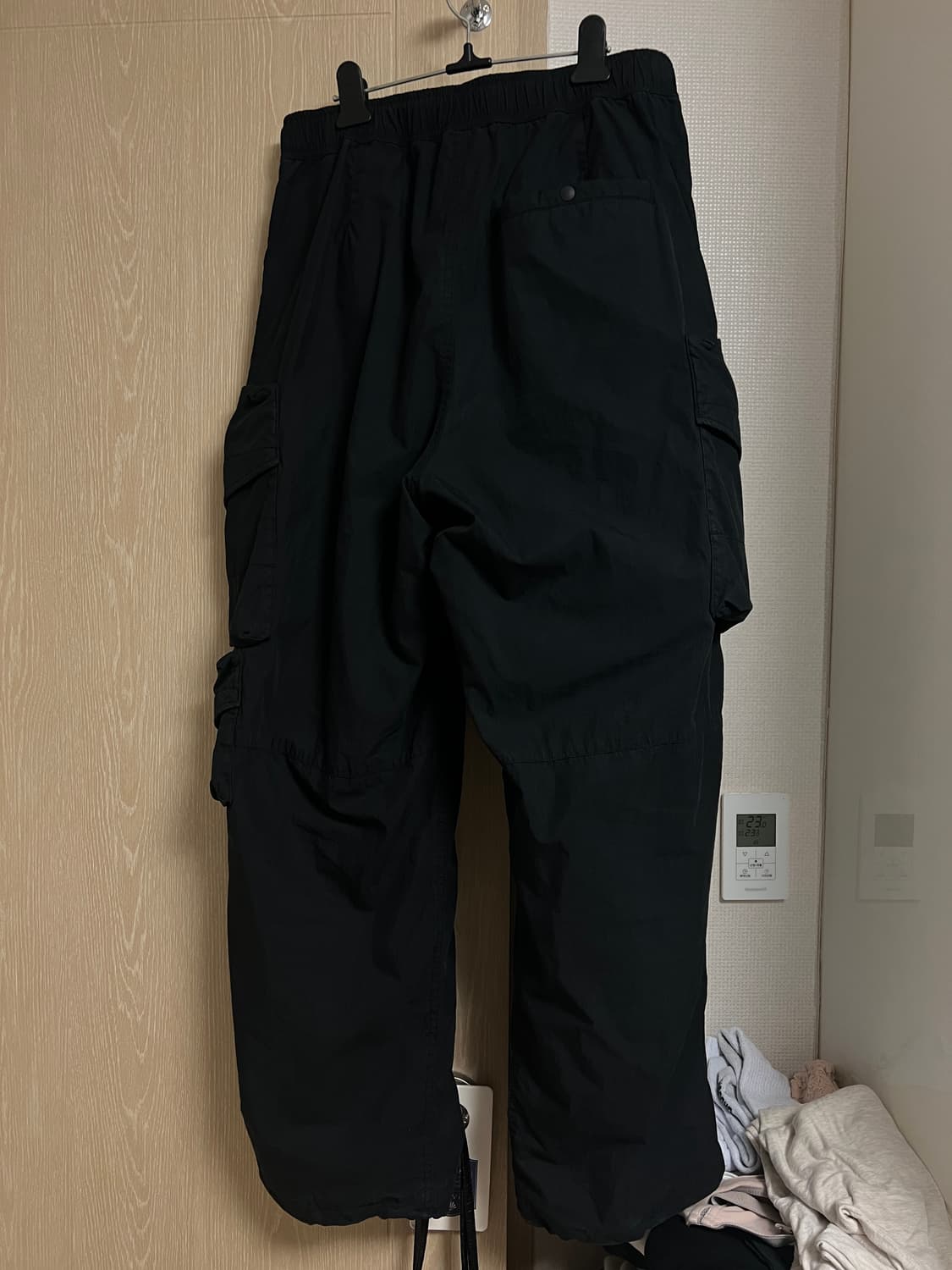 모이프 24AW 시모팬츠 블랙 2 사이즈 팝니다 상품이미지2