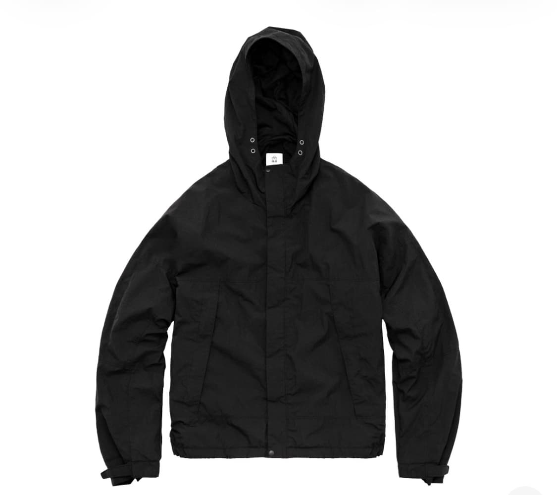 폴리테루 하드 쉘 자켓 블랙 상품이미지1