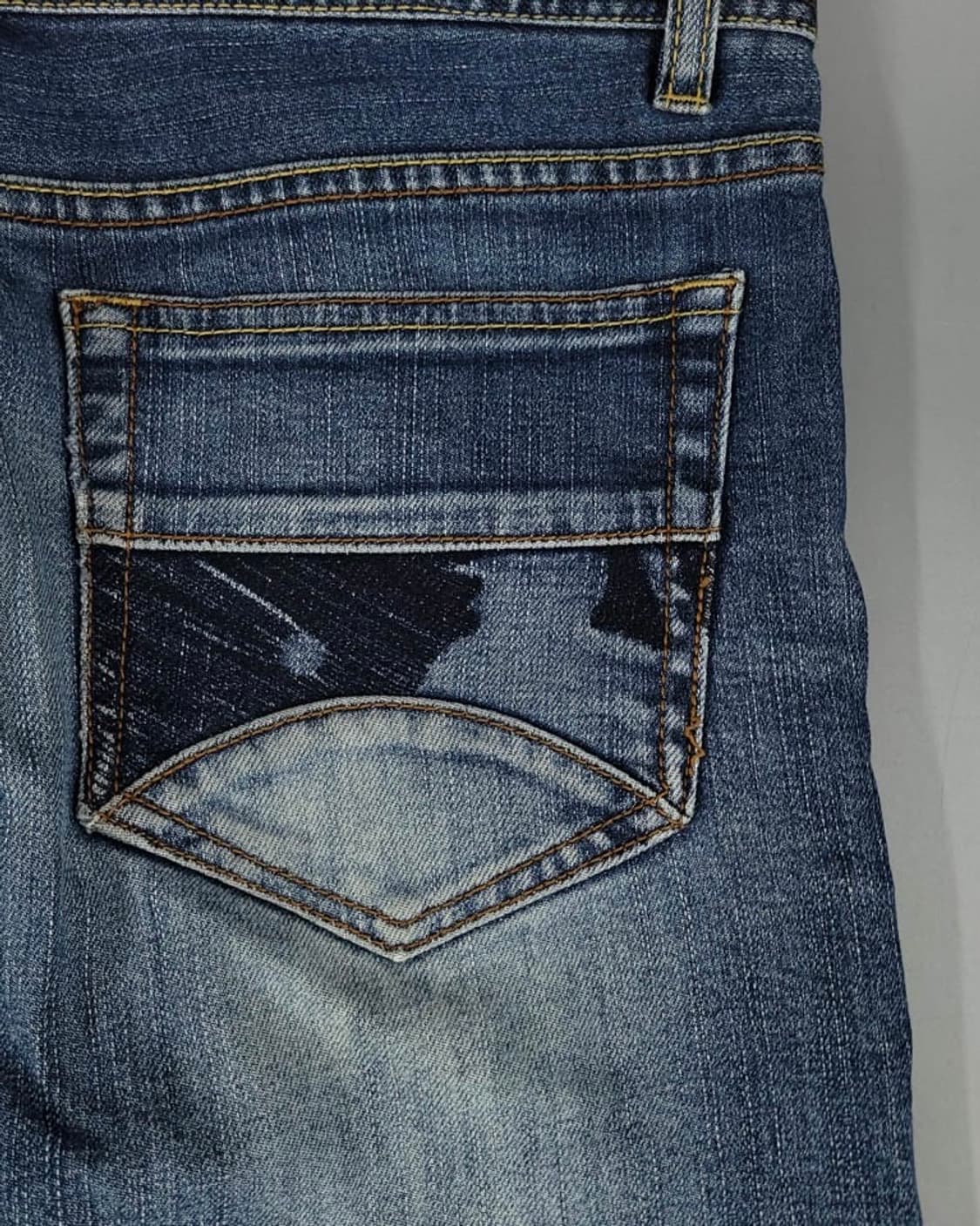 MLB 엠엘비 워싱 스트레이트 중청 데님 34 상품이미지7