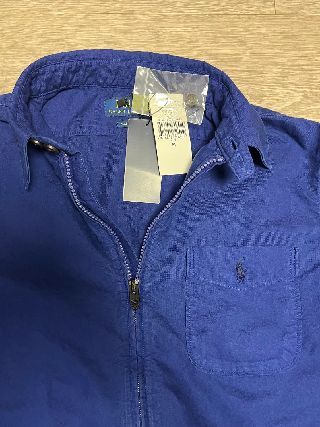 (국내미발매,새상품) 폴로 랄프로렌 프렌치 블루 베이포트 블루종 자켓 상품이미지3