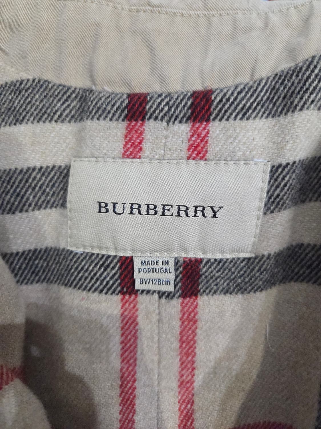 BURBERRY 버버리 키즈 트렌치 케이프 망토 코트 상품이미지6