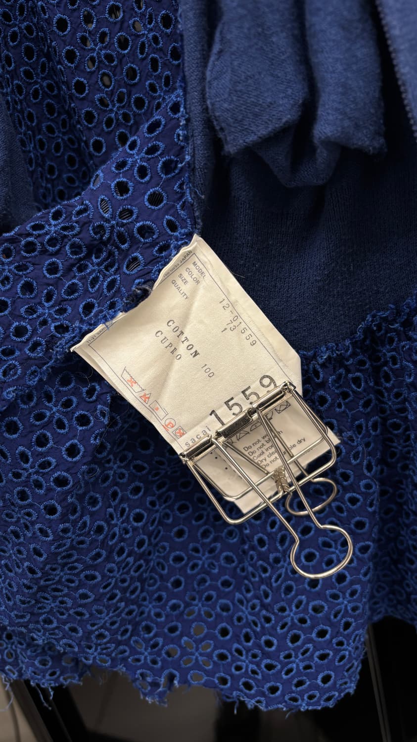 Sacai lace panel layered cardigan 상품이미지9