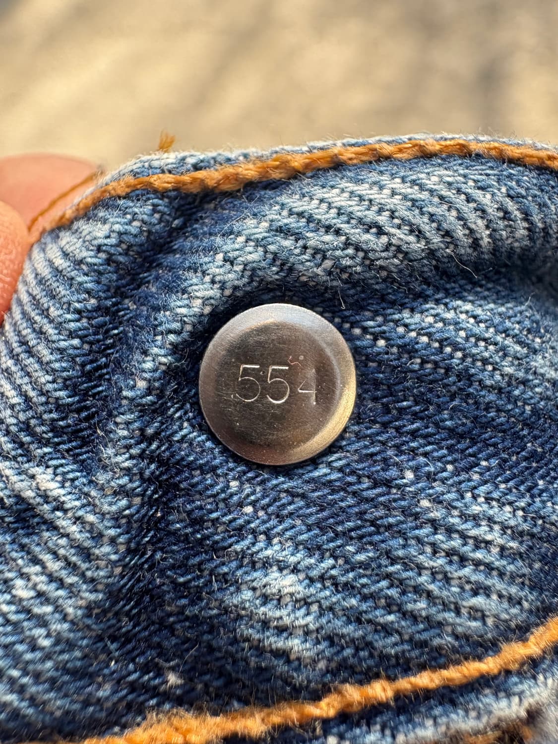 90's 리바이스 550 테이퍼드 데님팬츠 B97 상품이미지8