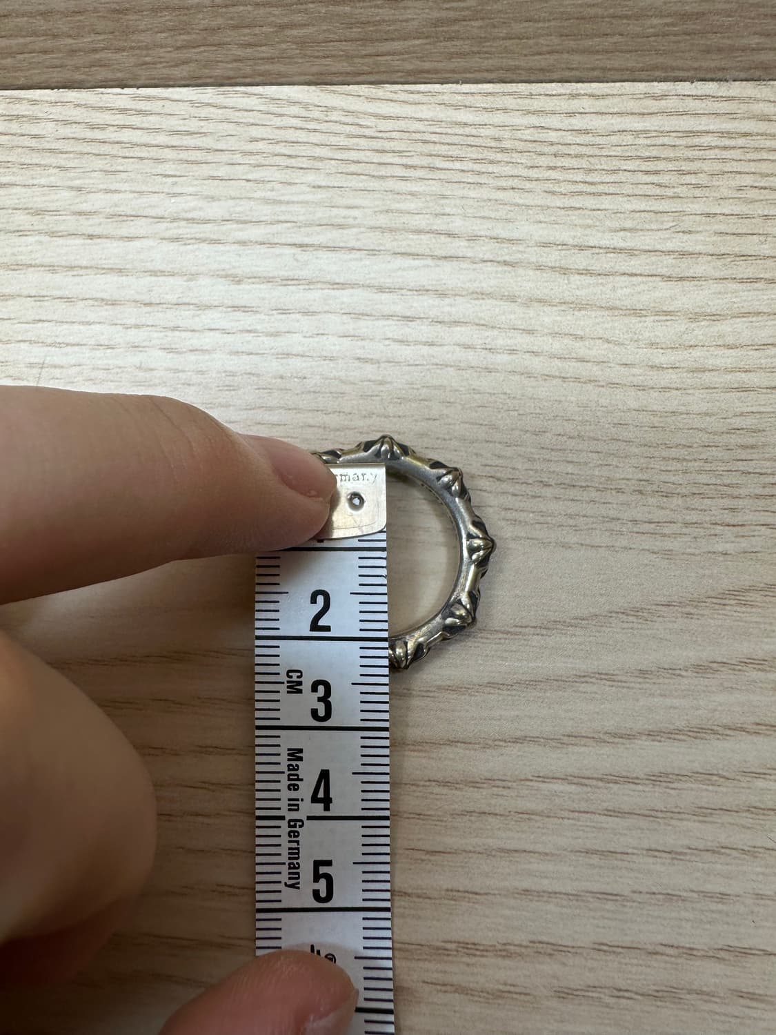 Chrome Hearts Cross Band Ring 상품이미지3