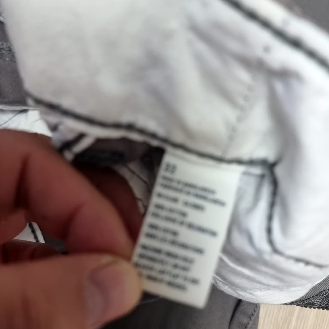 아메리칸이글 회색 반바지 면바지 남성용(32) 상품이미지3