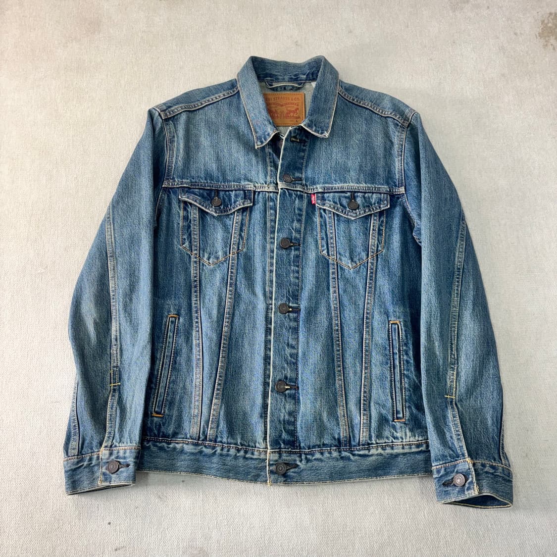 100 리바이스 데님 트러커 자켓 상품이미지1