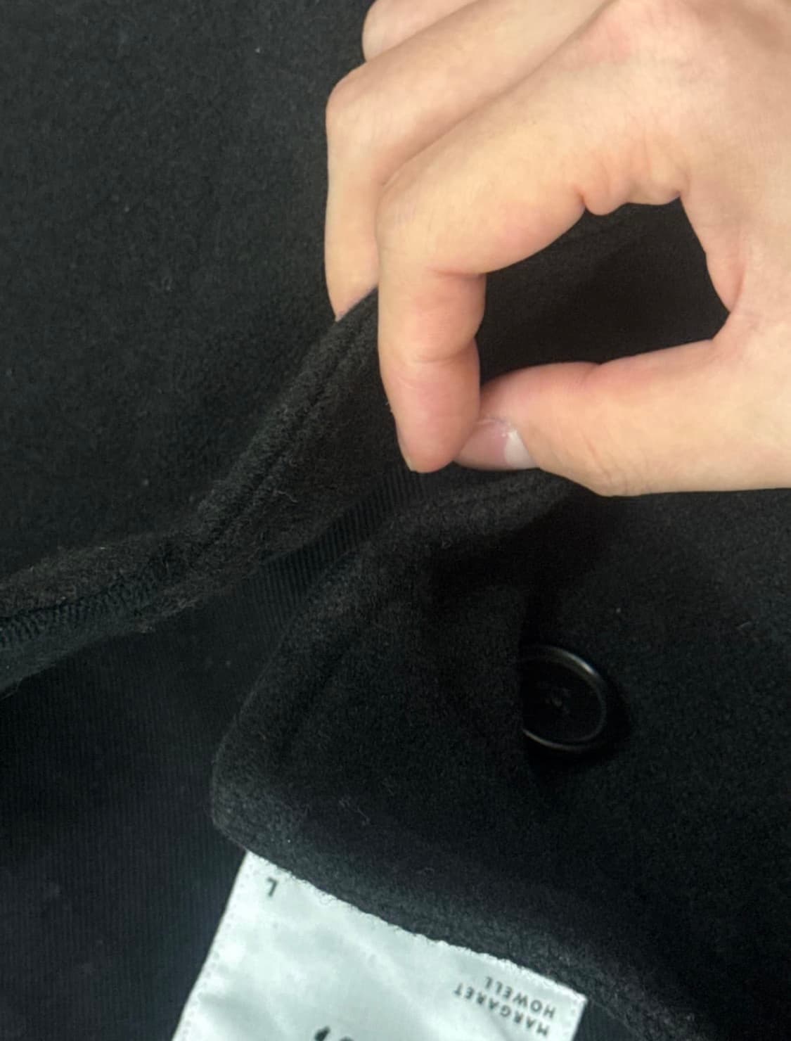 [L] MHL 일본 매장 익스클루시브 울 코트 상품이미지3