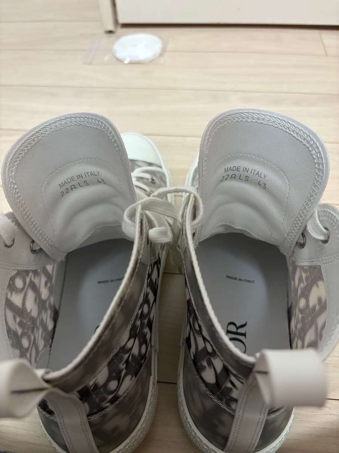 [275] 디올 오블리크 b23 하이탑 스니커즈 상품이미지6