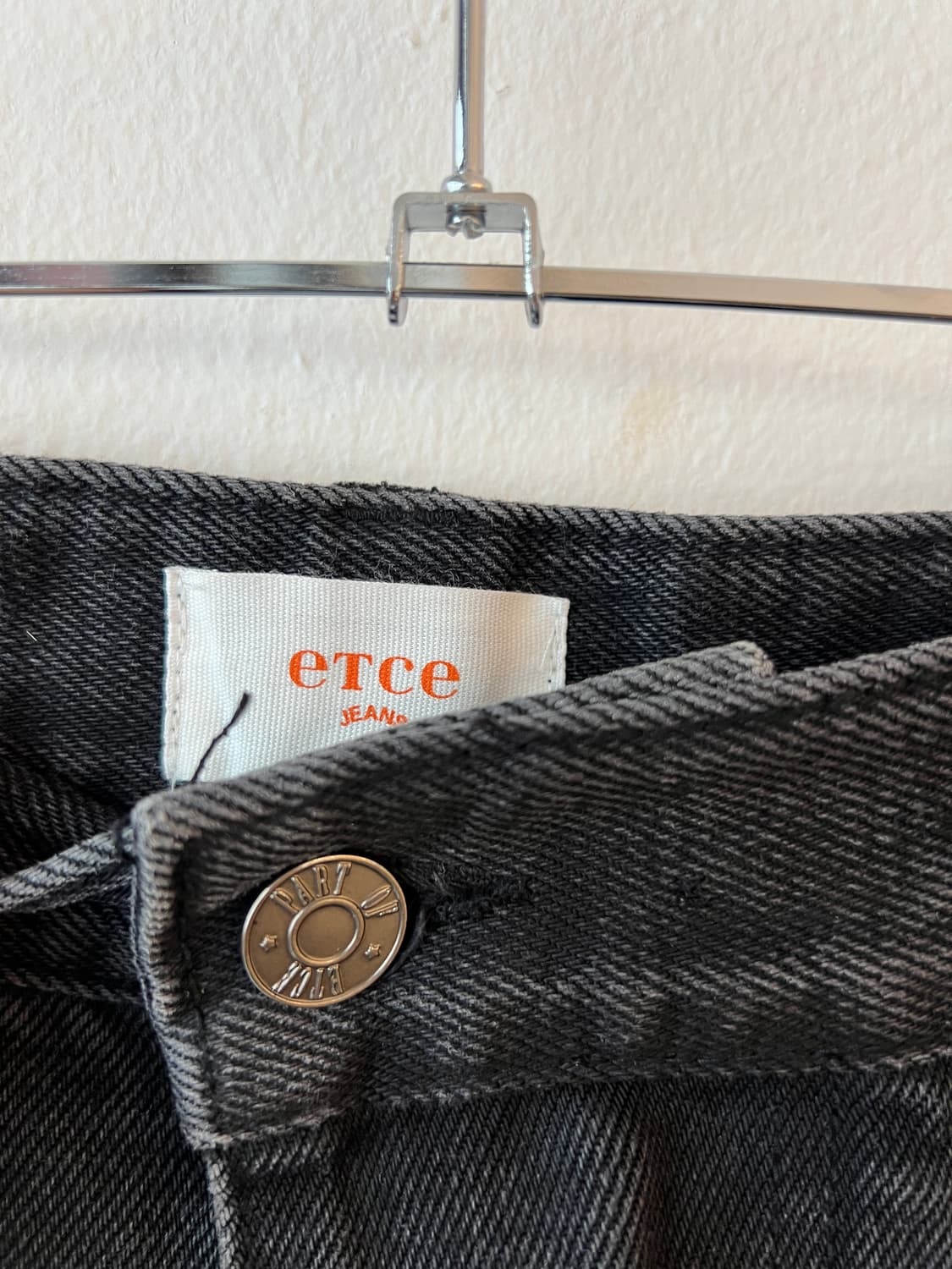 [M] 이티씨이 다이아몬드 블랙 데님 팬츠 ETCE PANTS 상품이미지3