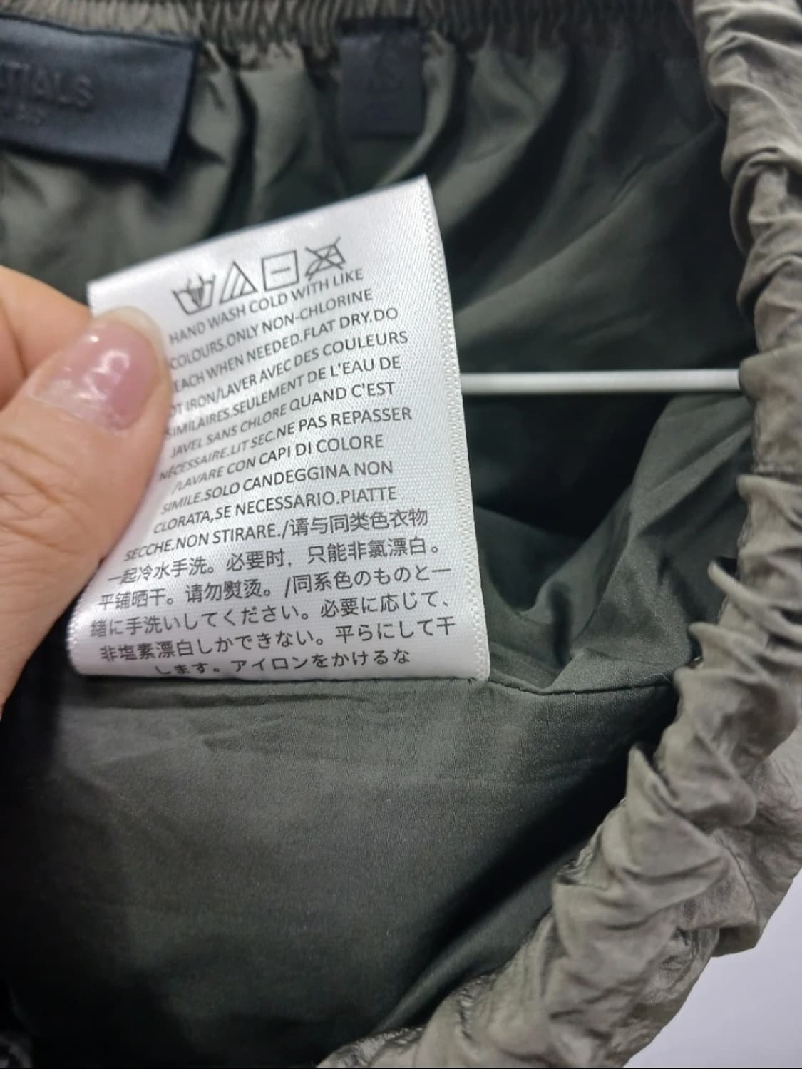 피어오브갓 에션셜 반바지 XS표기지만 55가능. 상품이미지8