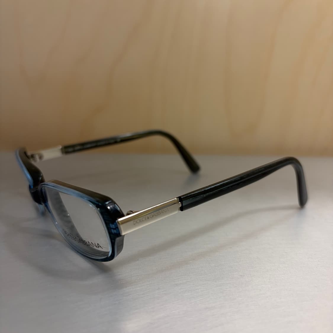 돌체앤가바나 DG 540 280 그레이 스트라이프 뿔테 안경 상품이미지3