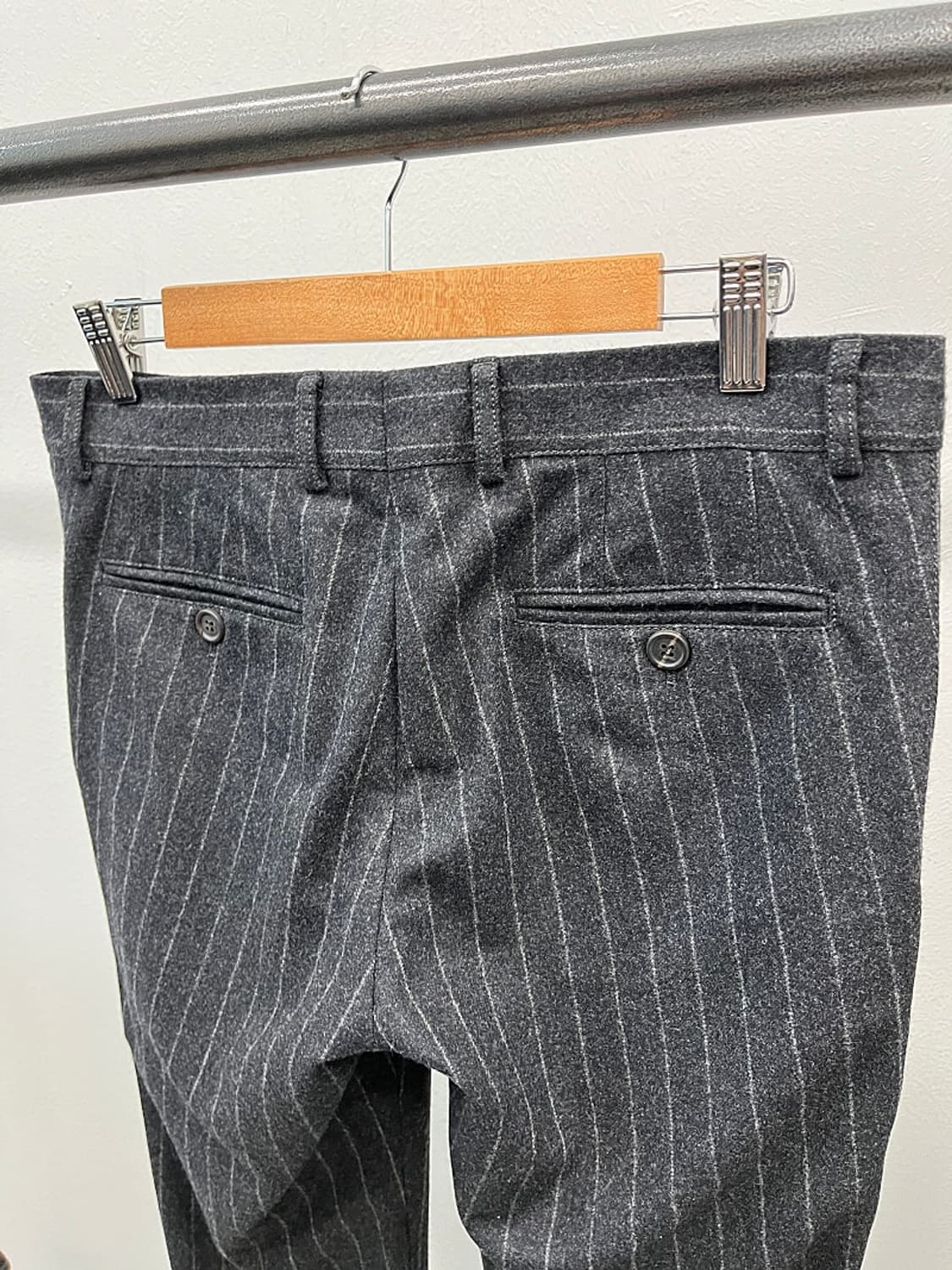 30) 브루넬로쿠치넬리 스트라이프 울슬랙스  상품이미지4