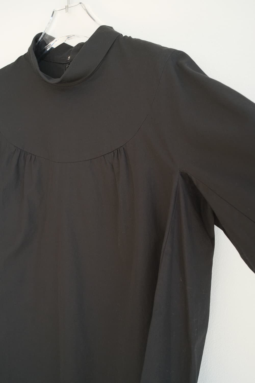 Band collar blouse 상품이미지8