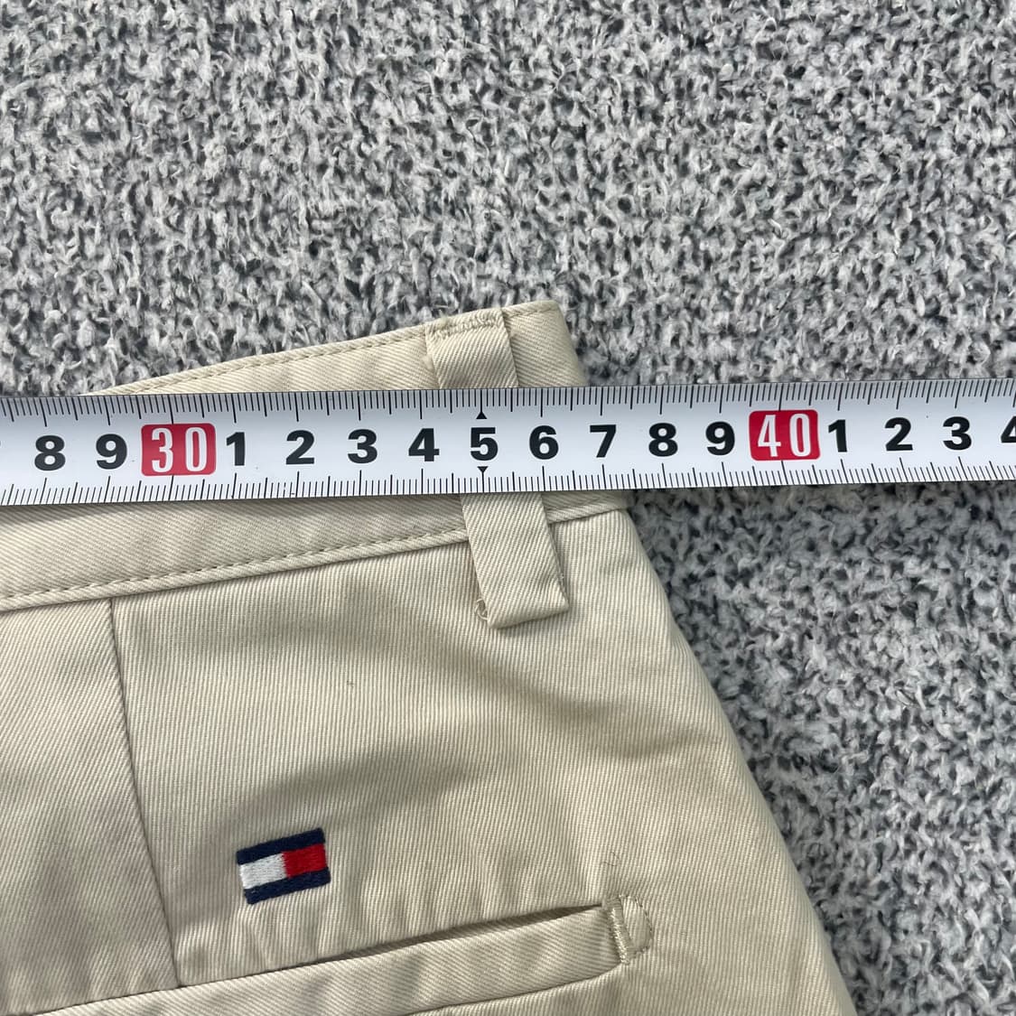 30 타미힐피거 와이드핏 턱 팬츠 0304S2 상품이미지4