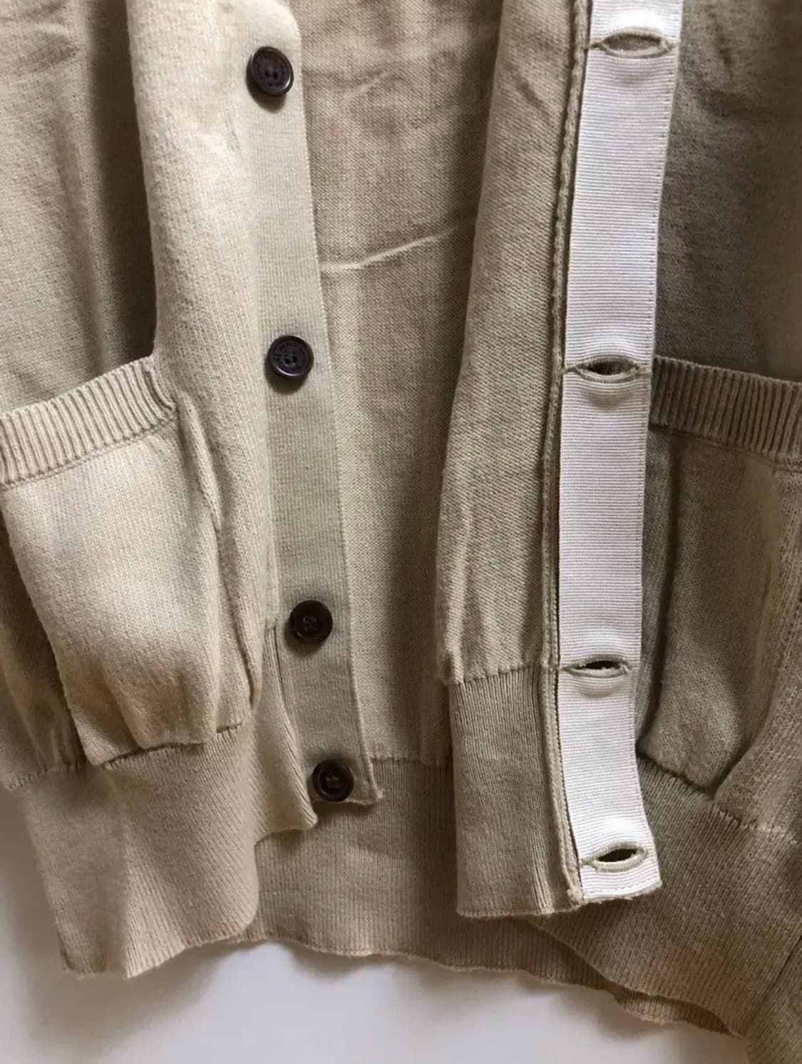 메종키츠네 정품 폭스 로고 가디건 상품이미지4