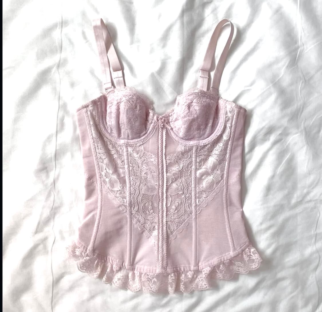 핑크 레이스 페어리 코르셋 상품이미지1