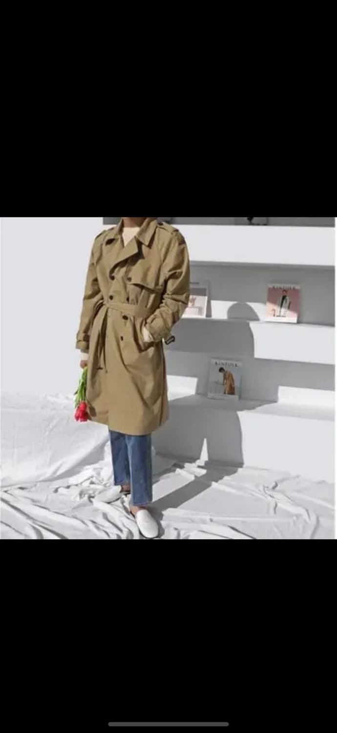 뉴치프시크 트렌치코트 상품이미지1