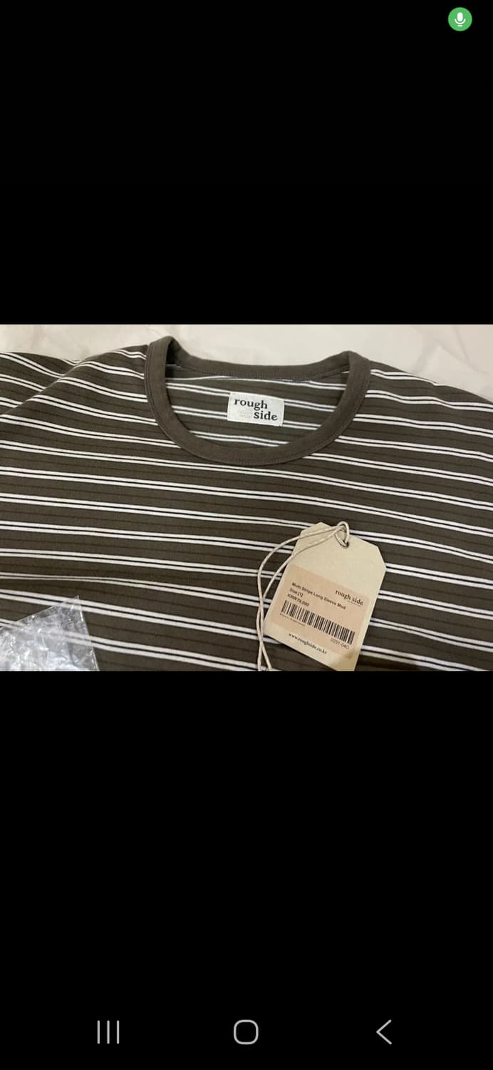 러프사이드 스트라이프 롱슬리브 1사이즈 상품이미지3