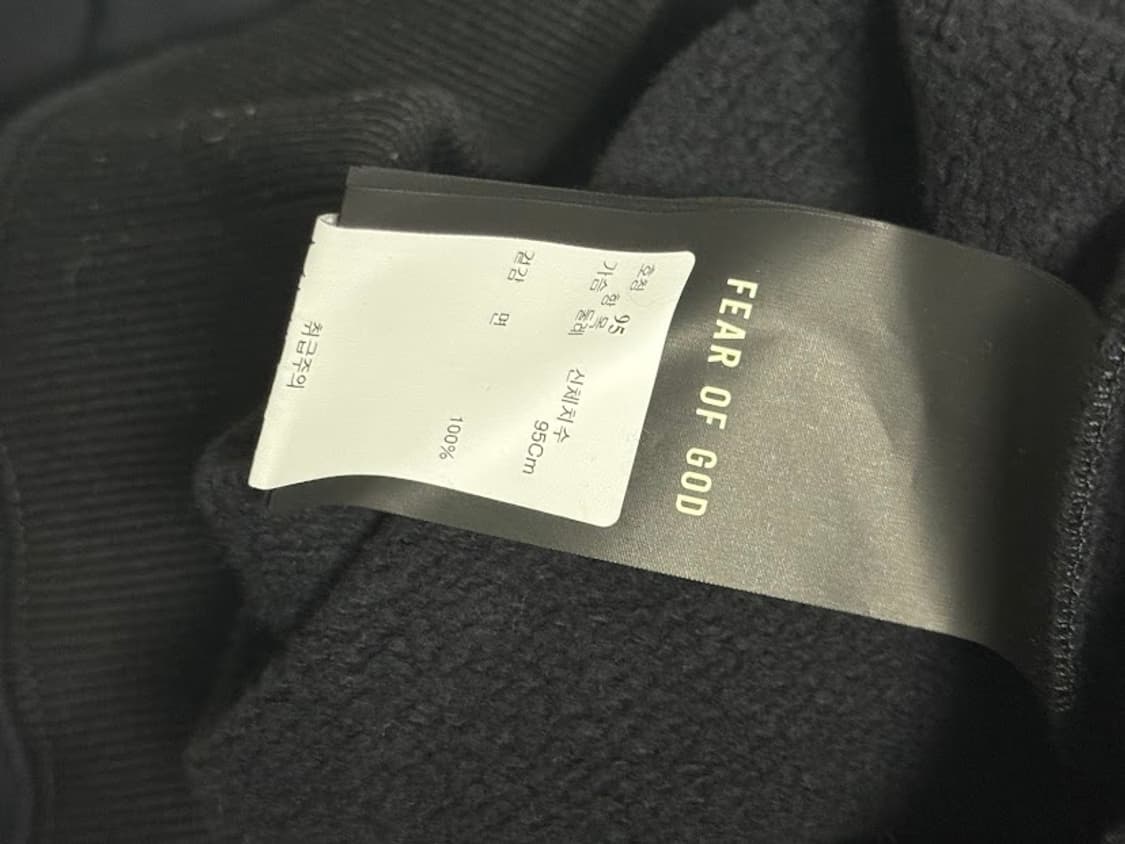 피어오브갓 플리스 폴로 티셔츠 상품이미지3