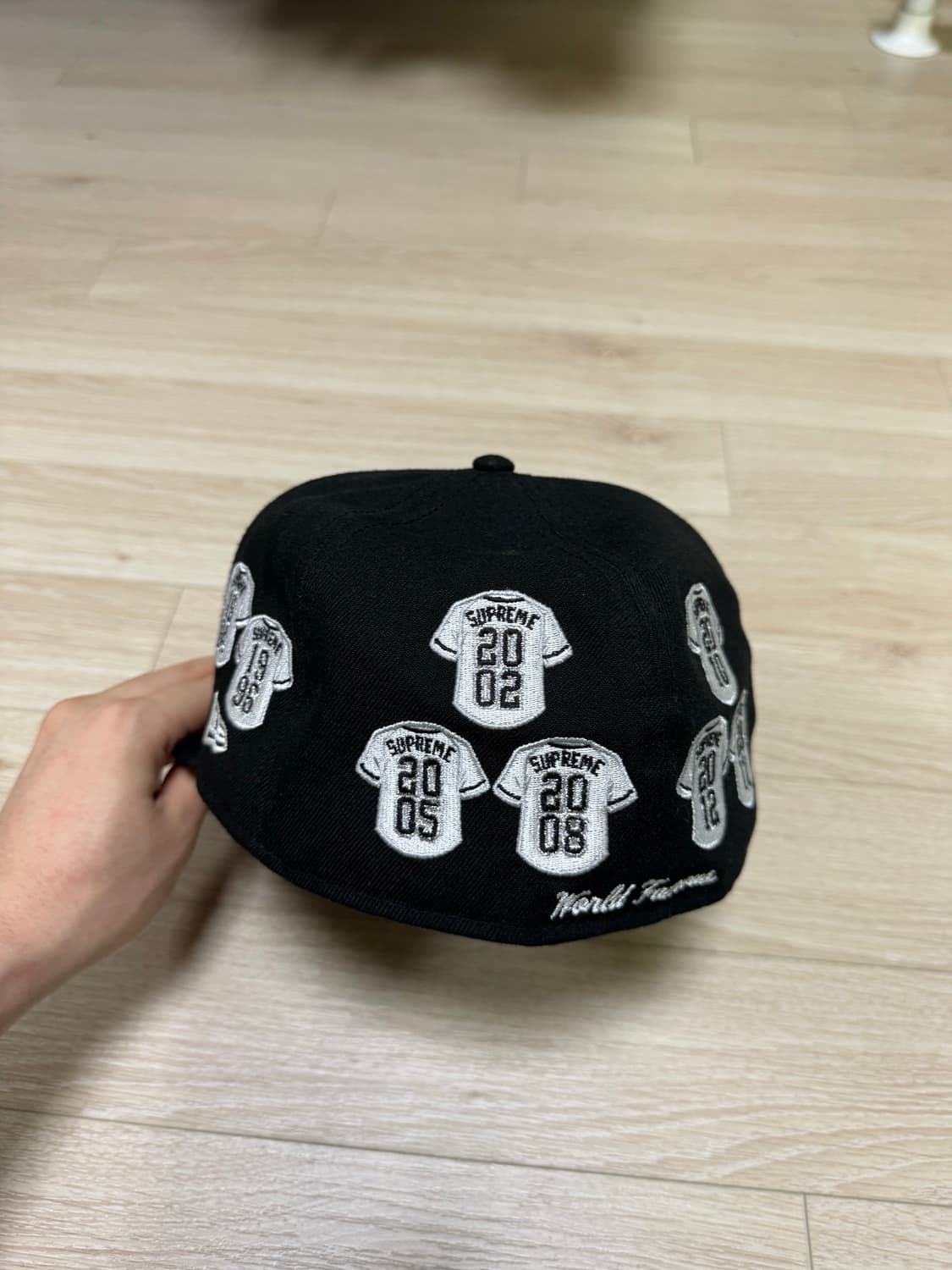 뉴에라 슈프림 저지 스냅백 상품이미지2