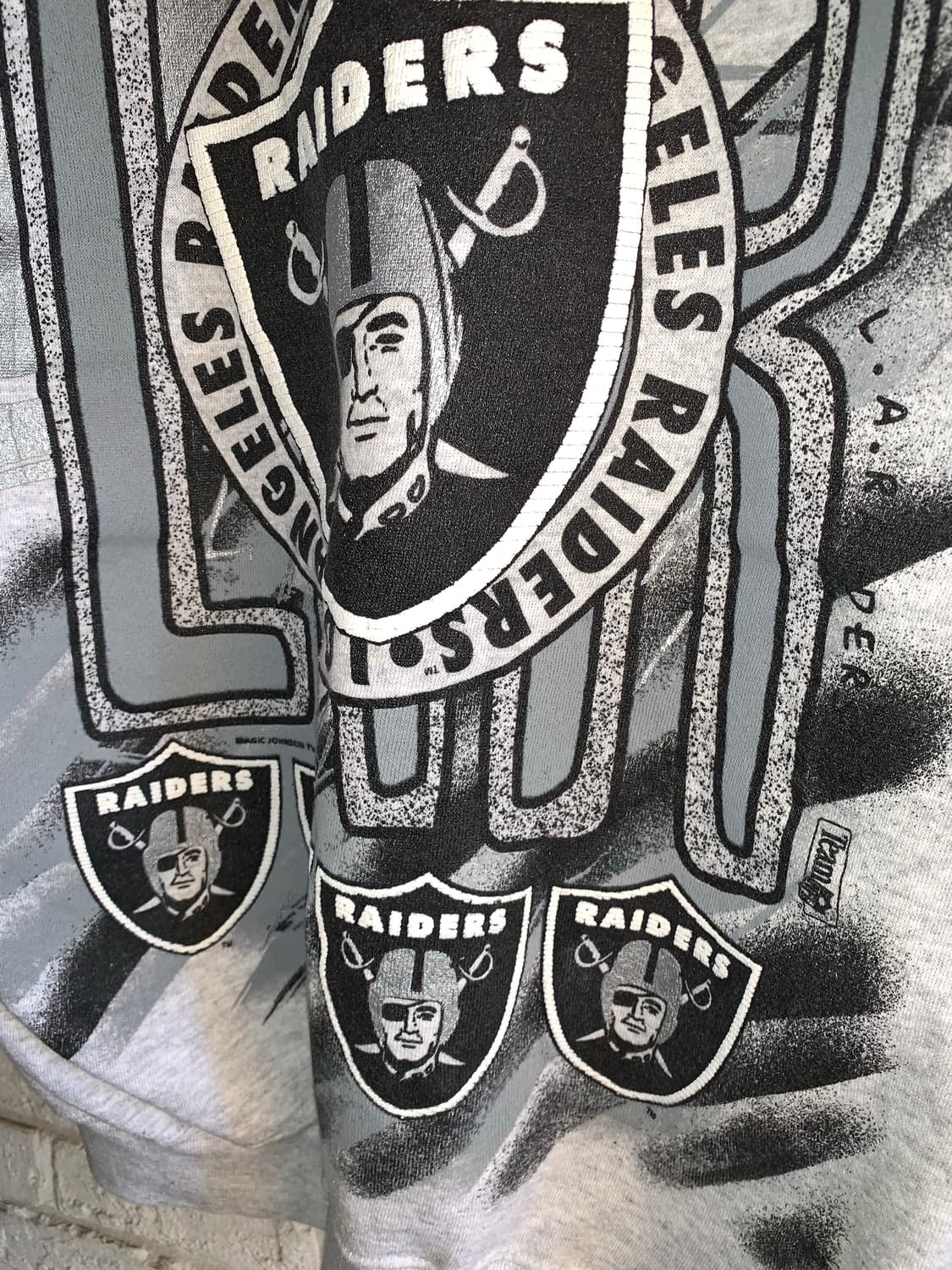 90년대 raiders 스웻셔츠 상품이미지4