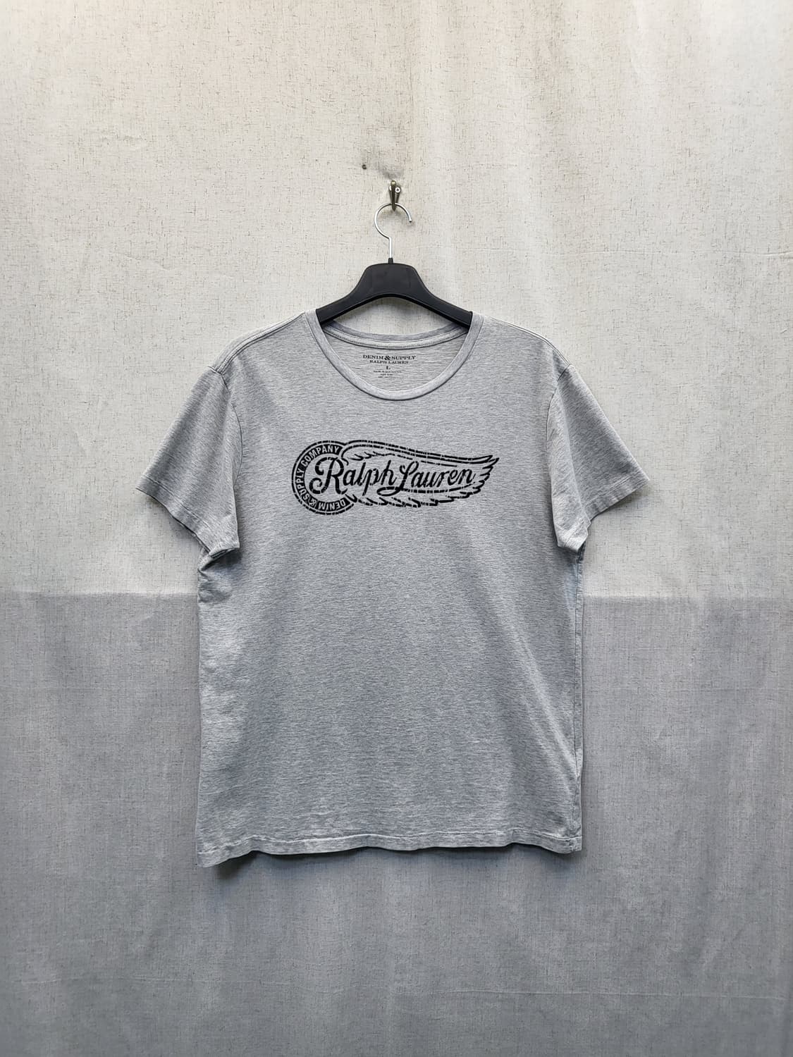 폴로 랄프로렌 회색 반팔 티셔츠 상품이미지1