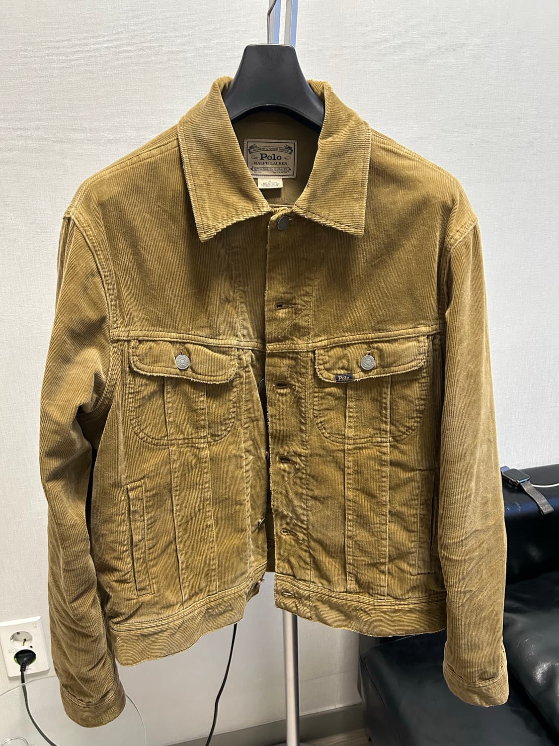 [m]폴로 코듀로이 트러커 자켓 상품이미지1