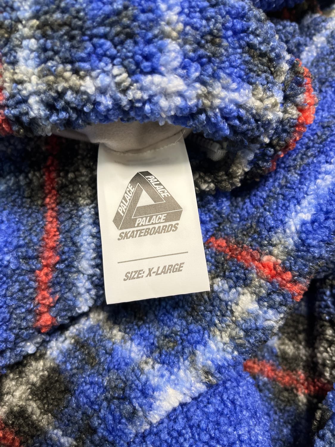 팔라스 리버서블 체크 후리스 자켓 xl 상품이미지3