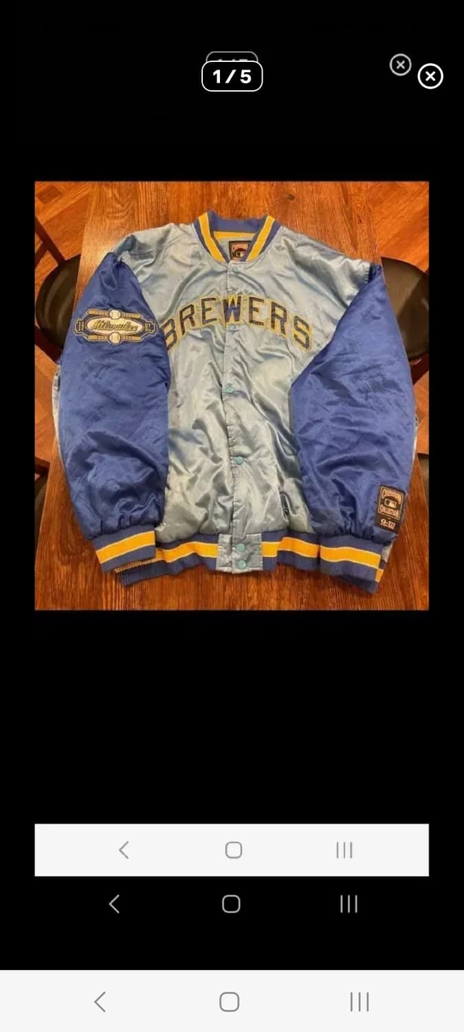 밀워키브루워스 스타디움 자켓 상품이미지1