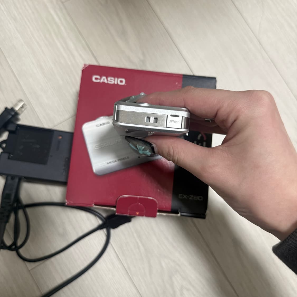 풀박스📸) 카시오 엑슬림 z80 빈티지 디카 / 디지털카메라 상품이미지5
