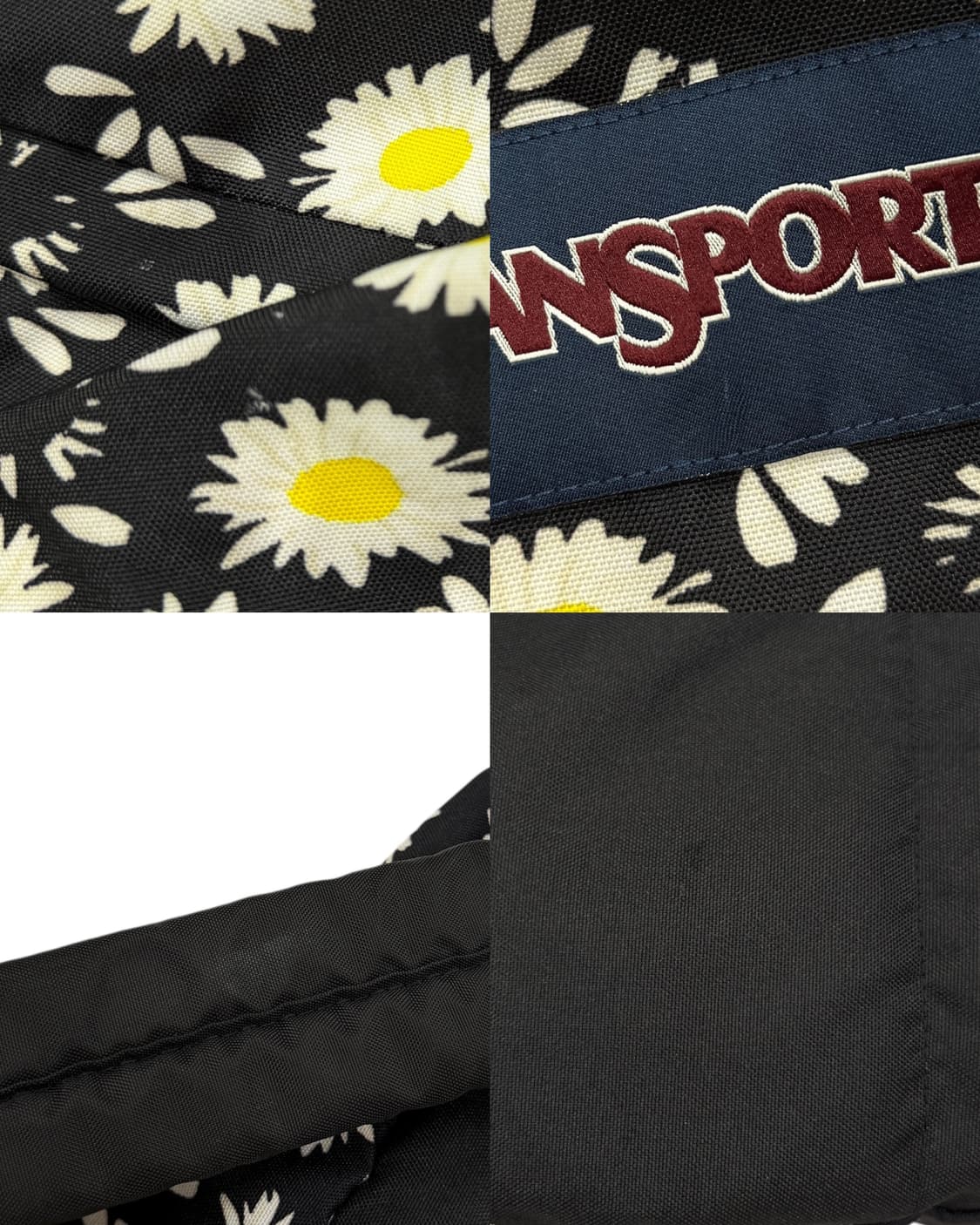 잔스포츠 빈티지 플라워 데이지 슈퍼브레이크 백팩 가방 상품이미지7