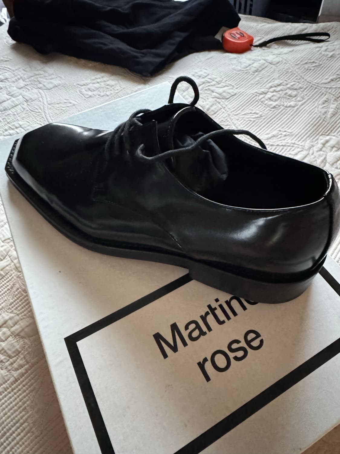 마틴로즈(Martine Rose) 키셀 토 더비슈즈 새상품 상품이미지4