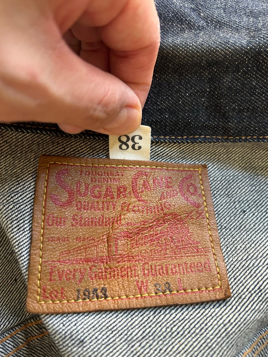 슈가케인1953 38사이즈 자켓 상품이미지2