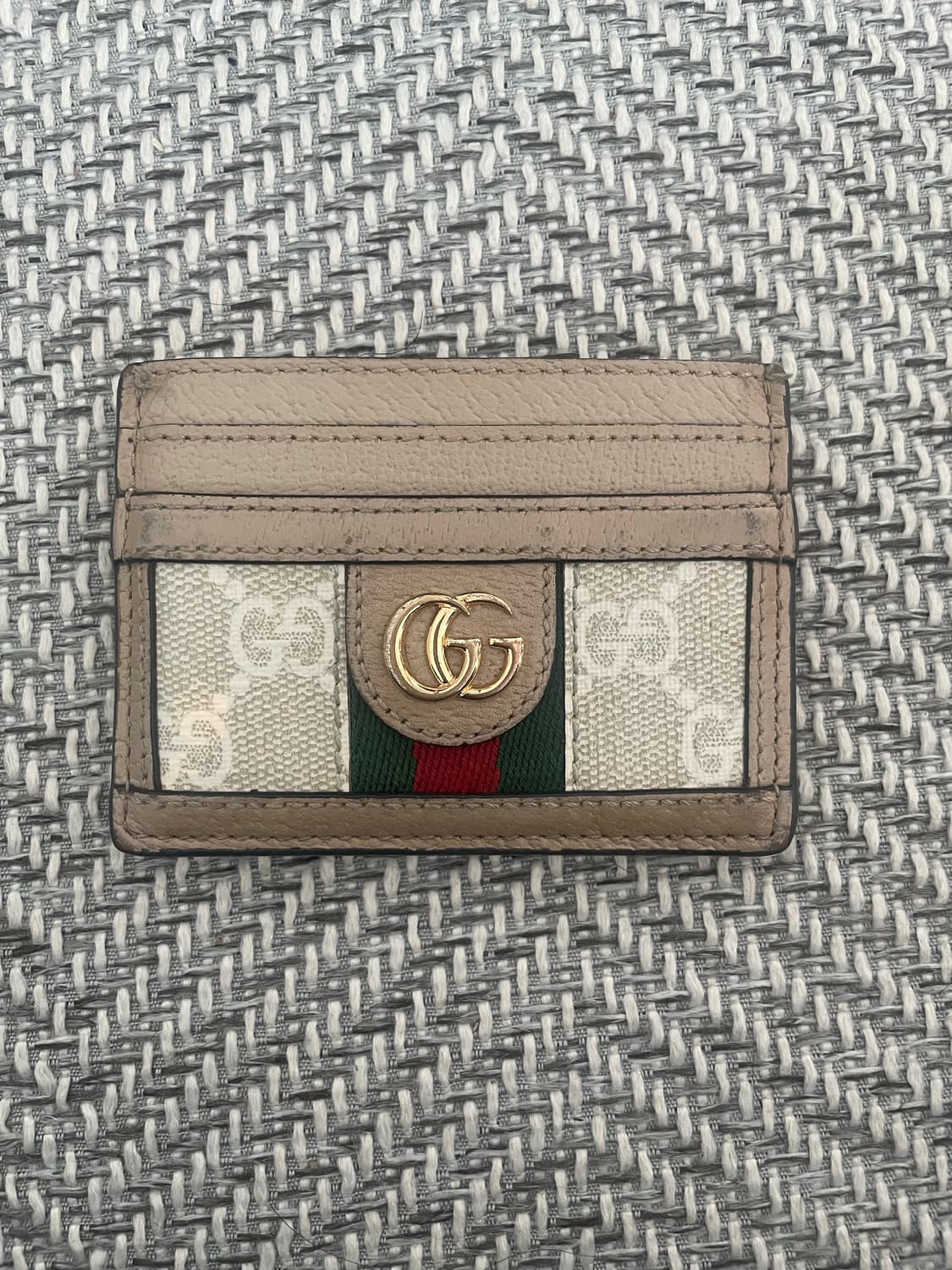 구찌 카드지갑 (정품) 크림베이지 싸게 처분해요 상품이미지1