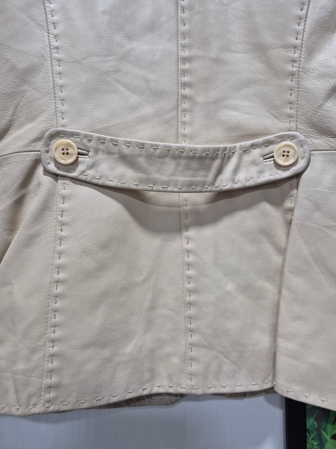 R.P.B 일본빈티지 베이지 양가죽 자켓 상품이미지8