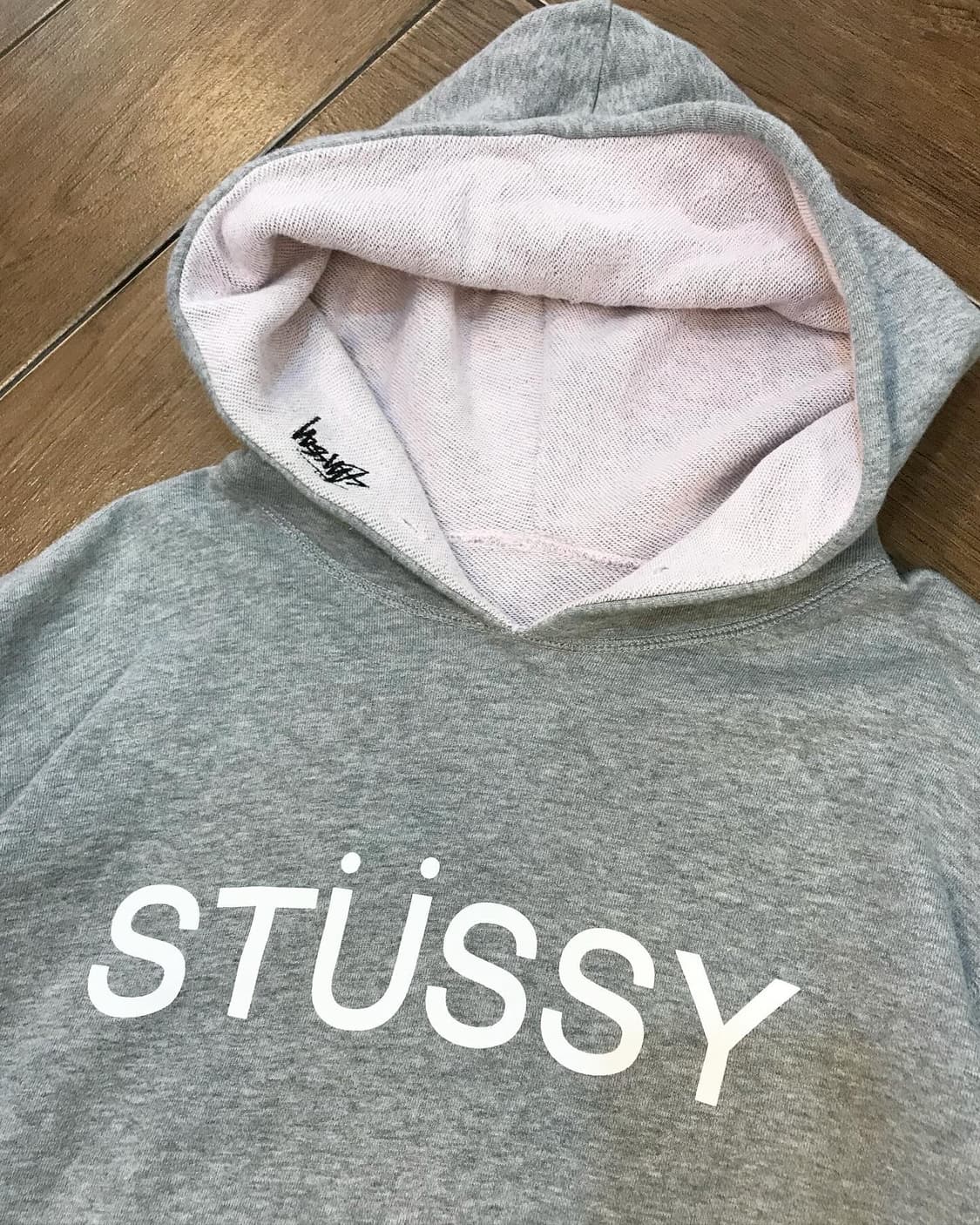 Stussy Logo Half Hood Sweat Shirt 상품이미지7