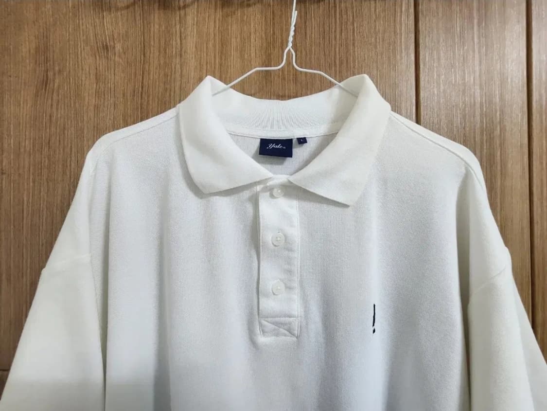 (L)예일 오버핏 반팔 카라 티셔츠 상품이미지2