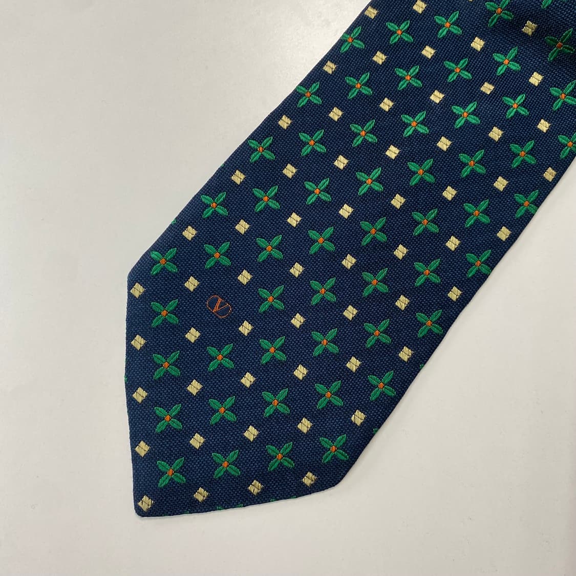 발렌티노(VALENTINO) 심플로고 정품 명품 넥타이 상품이미지6