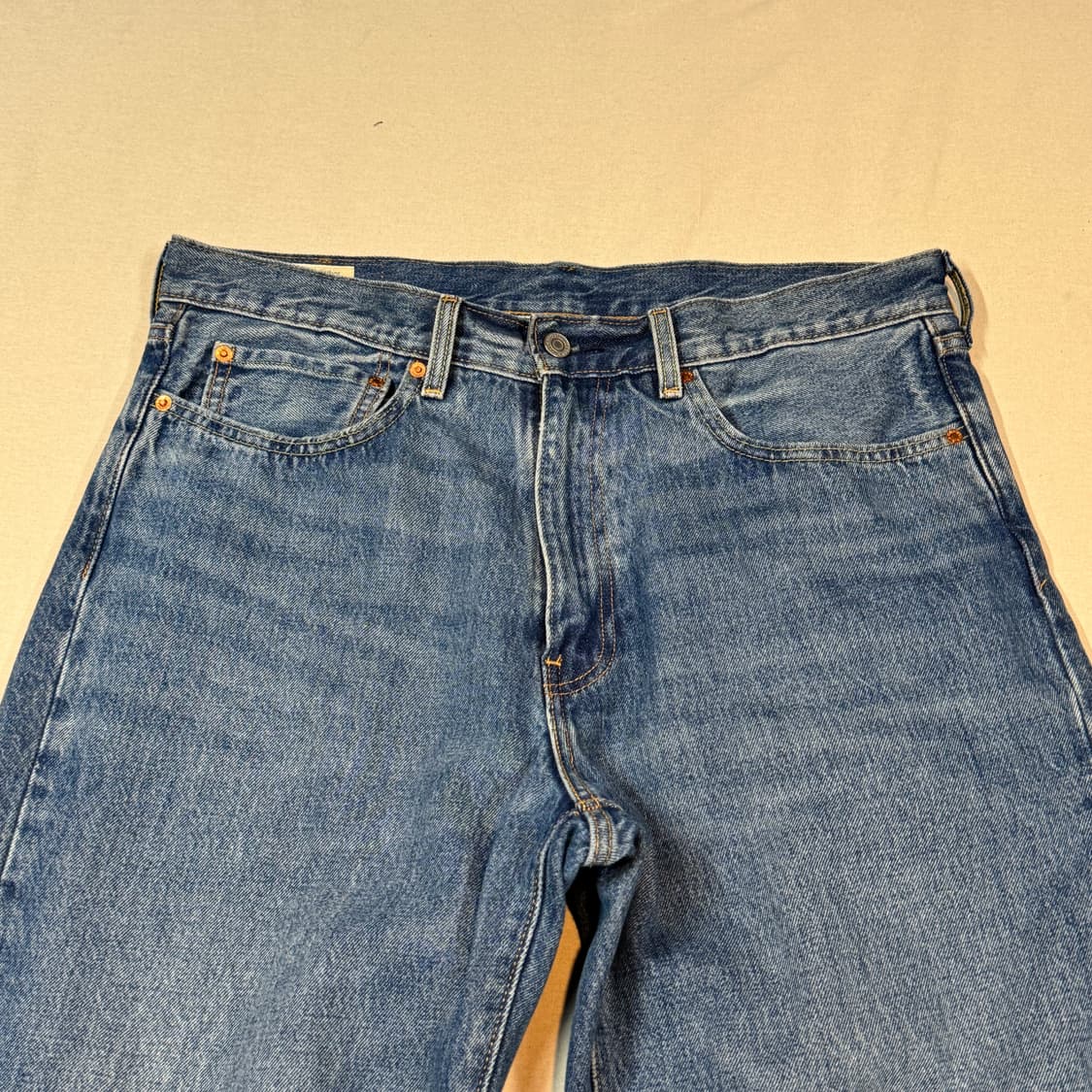 36inch) 리바이스 568 루즈 스트레이트 와이드 데님 청바지 상품이미지6