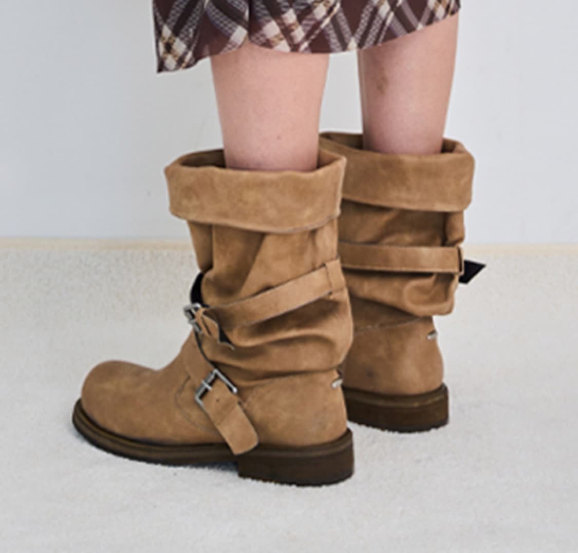 Negativethree 부츠 / slouchy log boots 상품이미지1