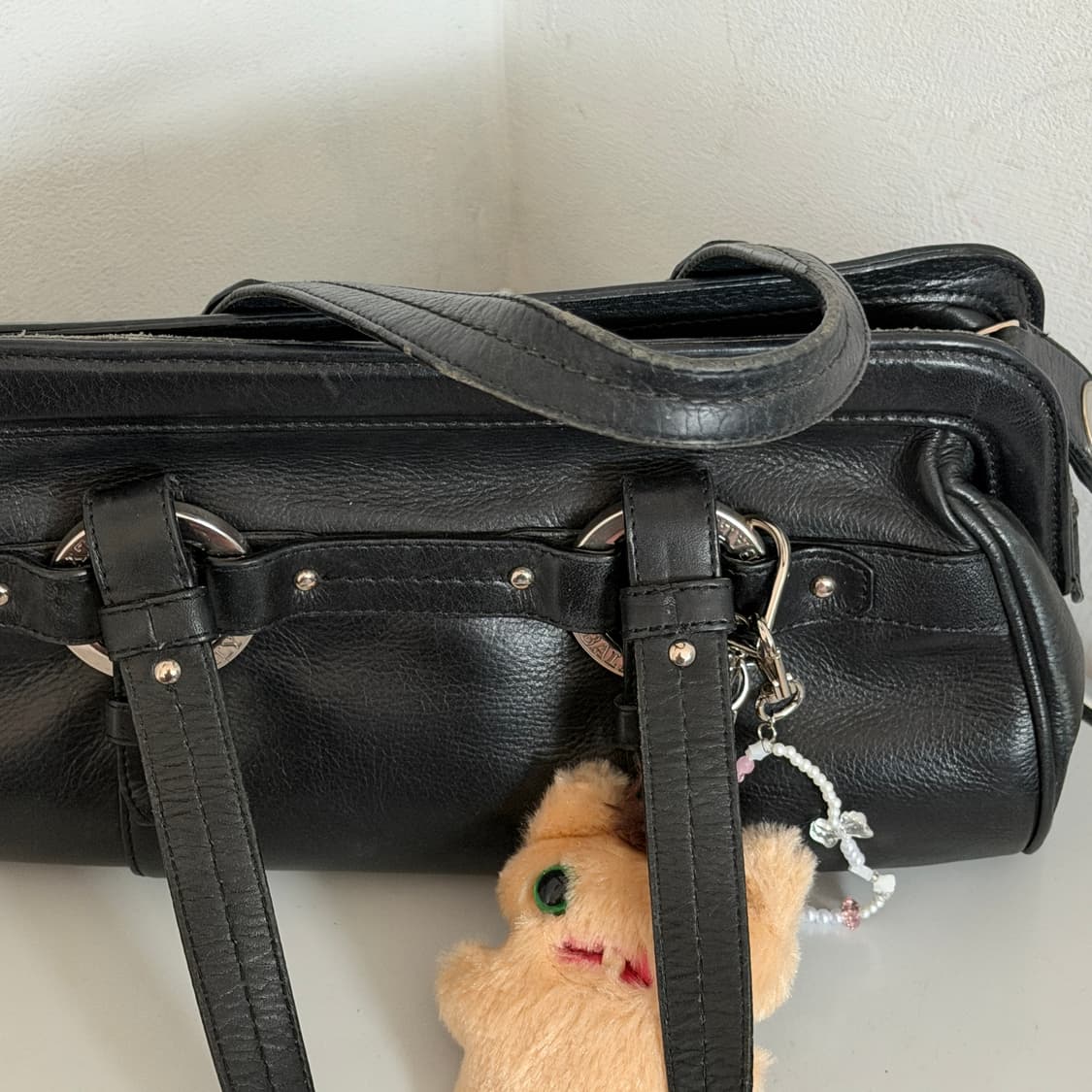 BALLY vintage leather shoulder bag 상품이미지4