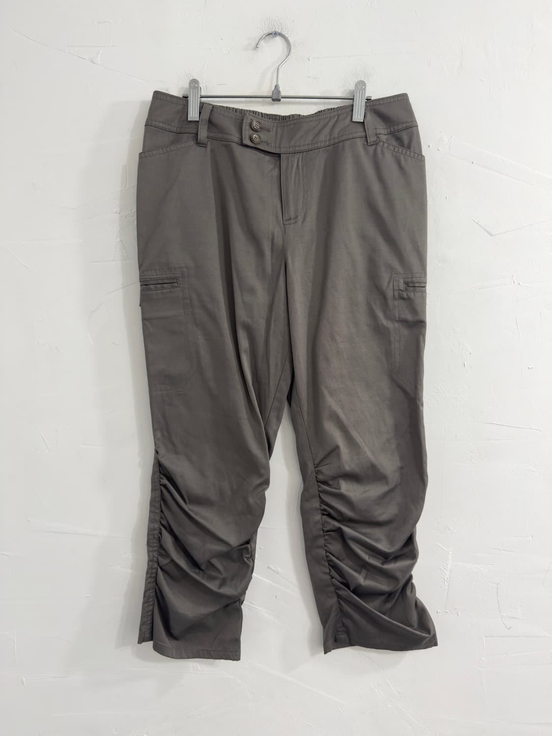 side shirring capri pants 상품이미지1
