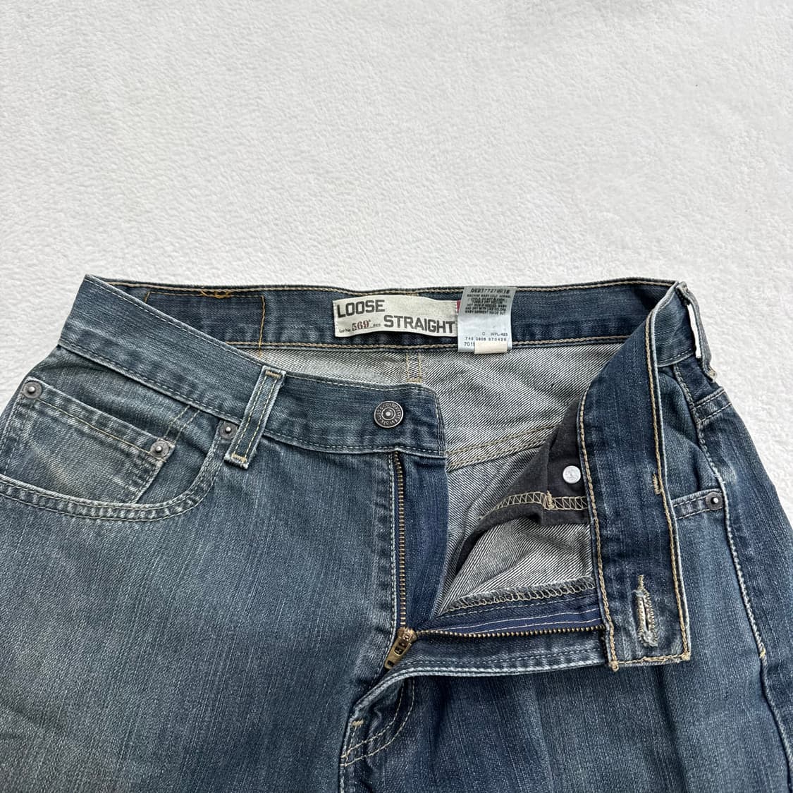 W30L30 리바이스 569 루즈핏 데님팬츠 0406T 상품이미지3