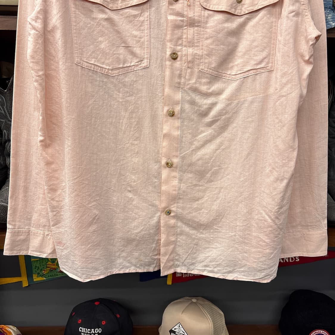 파타고니아 오가닉코튼 유틸리티 린넨셔츠 지퍼포켓 N958 상품이미지4