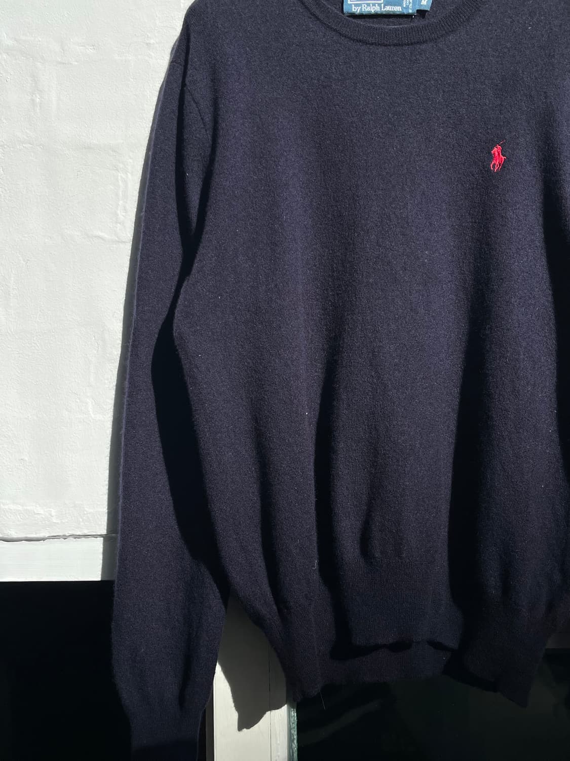 Polo by Ralph Lauren 메리노 울 네이비 니트 M 상품이미지4