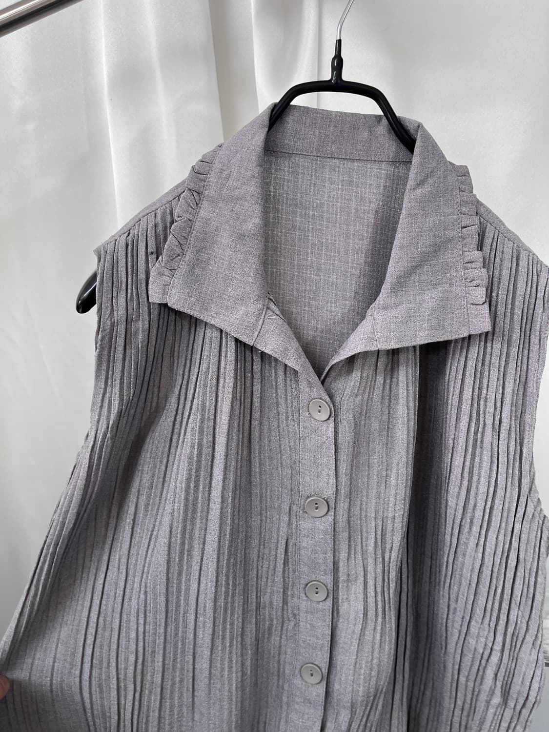 YU-BI pleats vest  상품이미지2