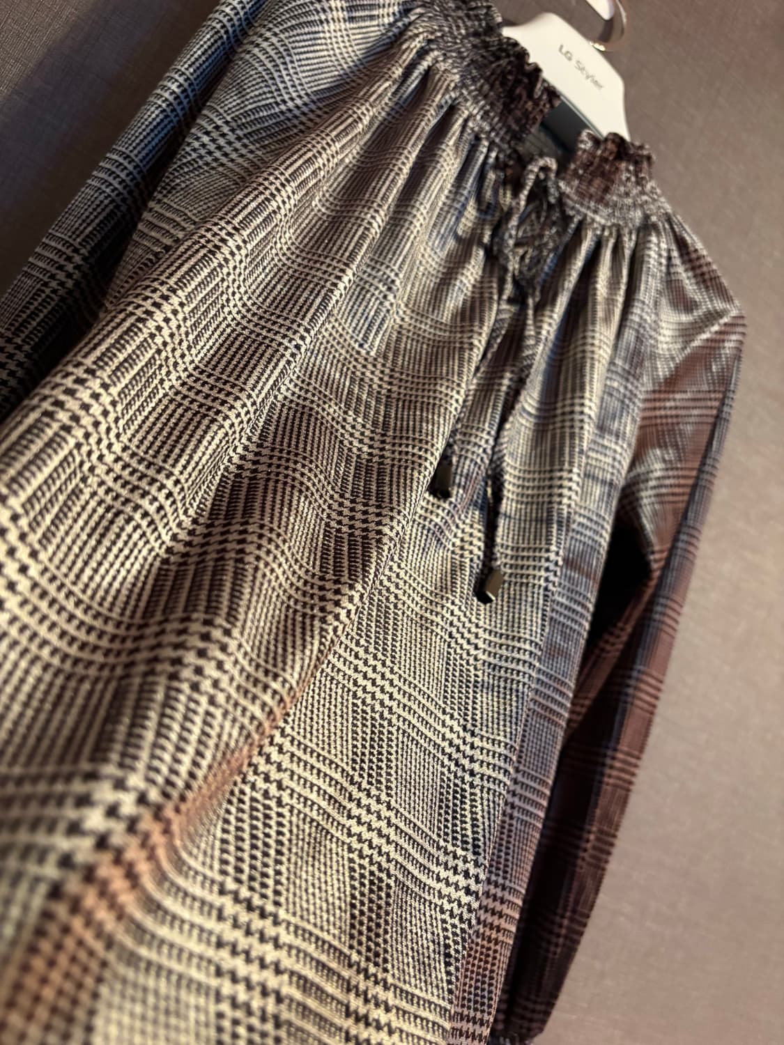 Raffauf 체크 블라우스 55사이즈 상품이미지2