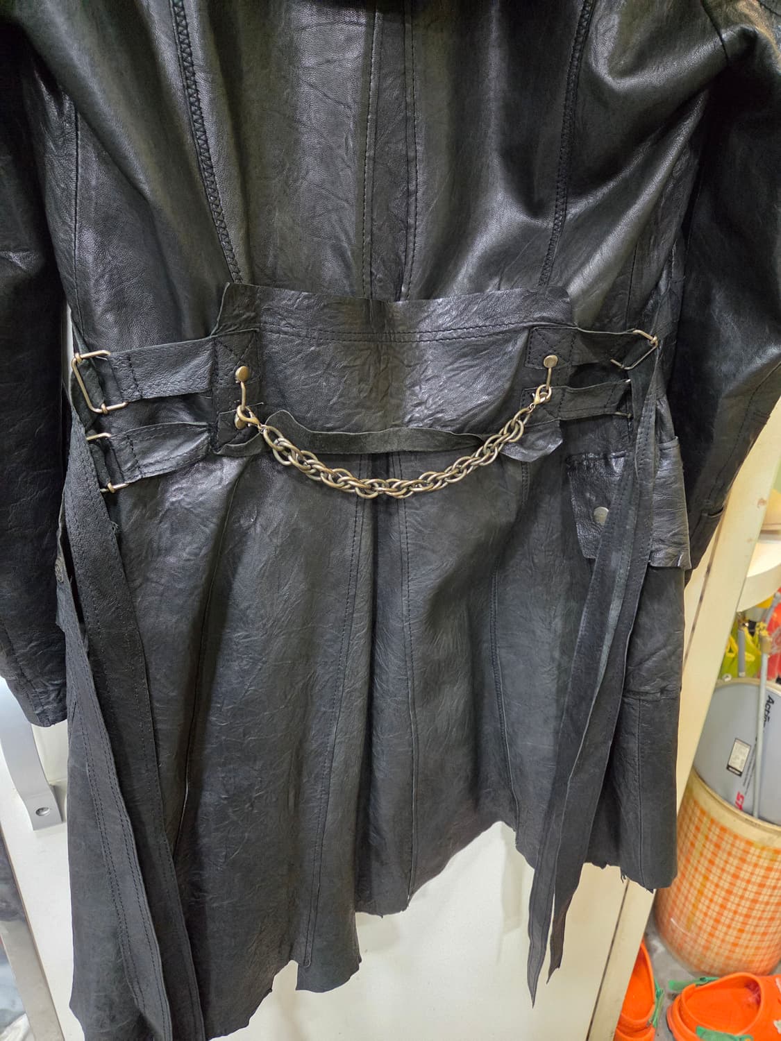 아베크롬비 가죽 코트 상품이미지2