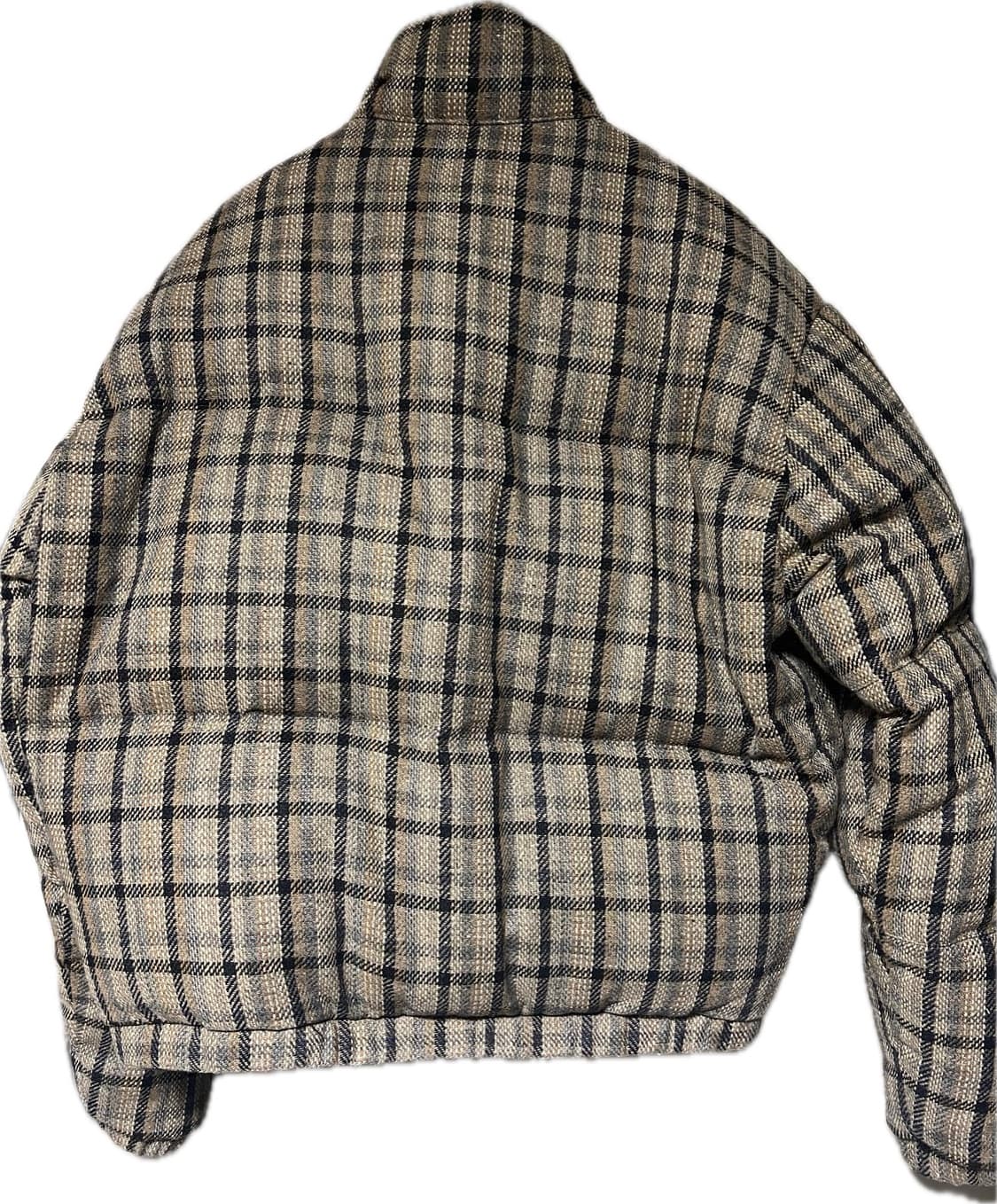 [M] STU 멀티 체크 패딩 상품이미지2